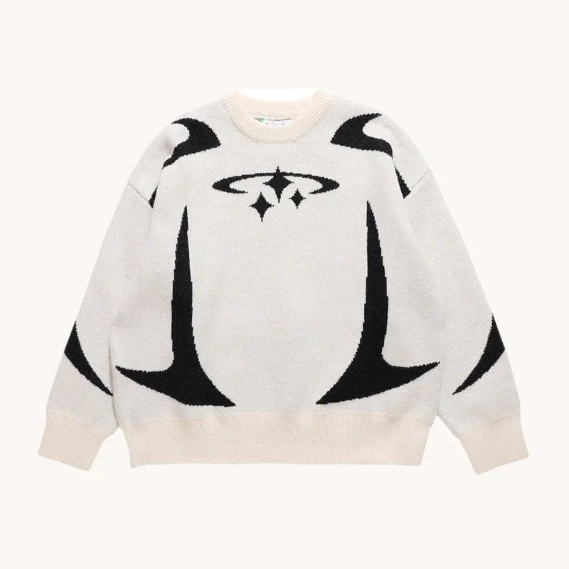 Unisex Star Graphic Sweater