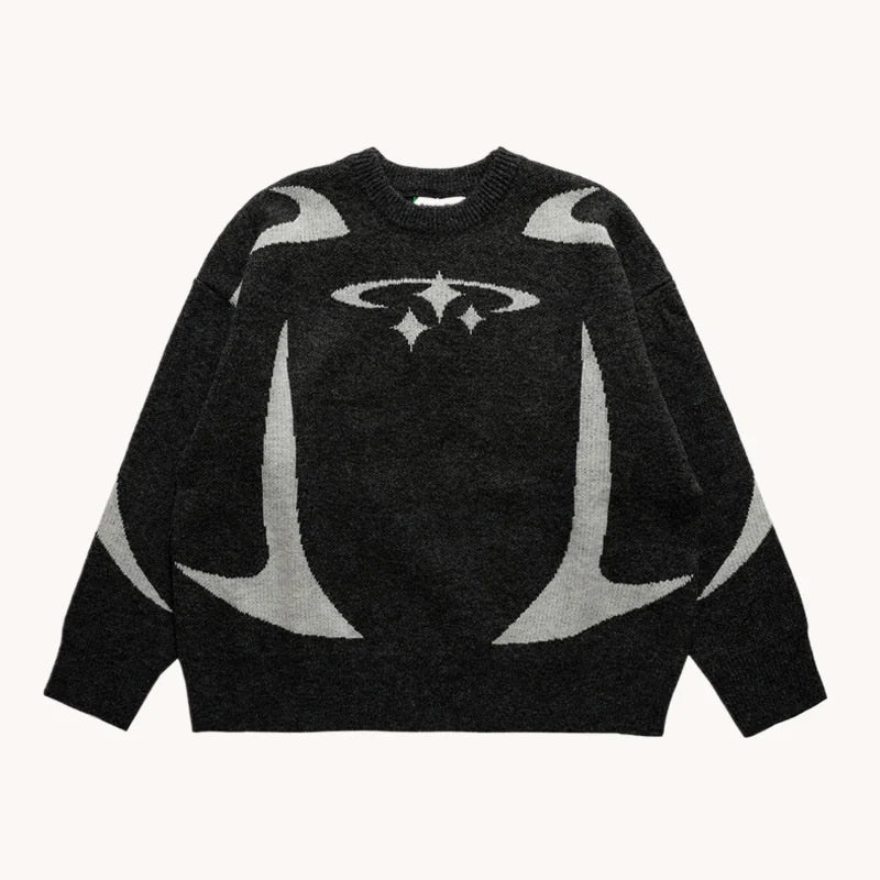 Unisex Star Graphic Sweater