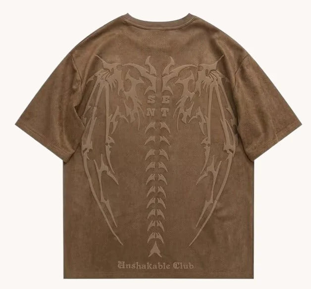 Unisex Suede Dragon T-Shirt